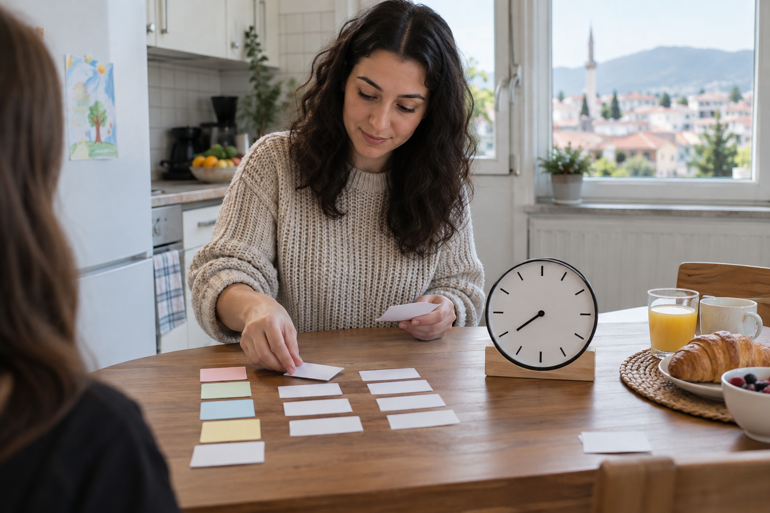 Days, times, free time: τη Δευτέρα το πρωί