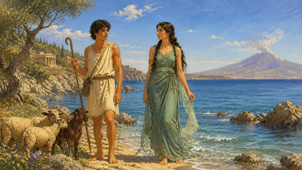 Ο Άκις και η Γαλάτεια — σκηνή 1 από 10.