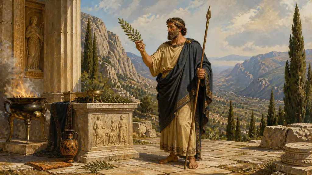 Ο Αμφιάραος και οι Επτά επί Θήβας — arrival