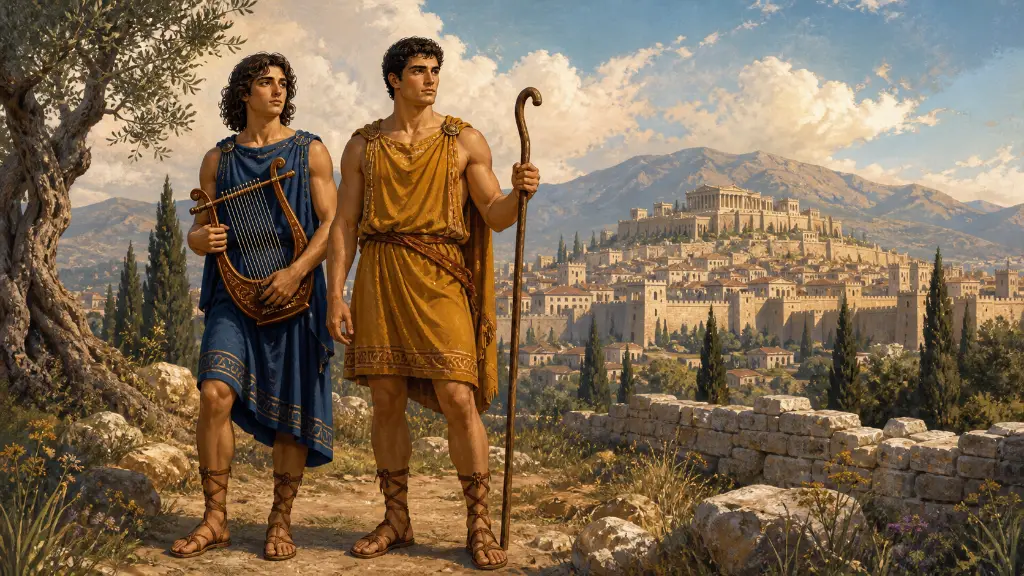 Ο Αμφίων και ο Ζήθος — σκηνή 1 από 10.