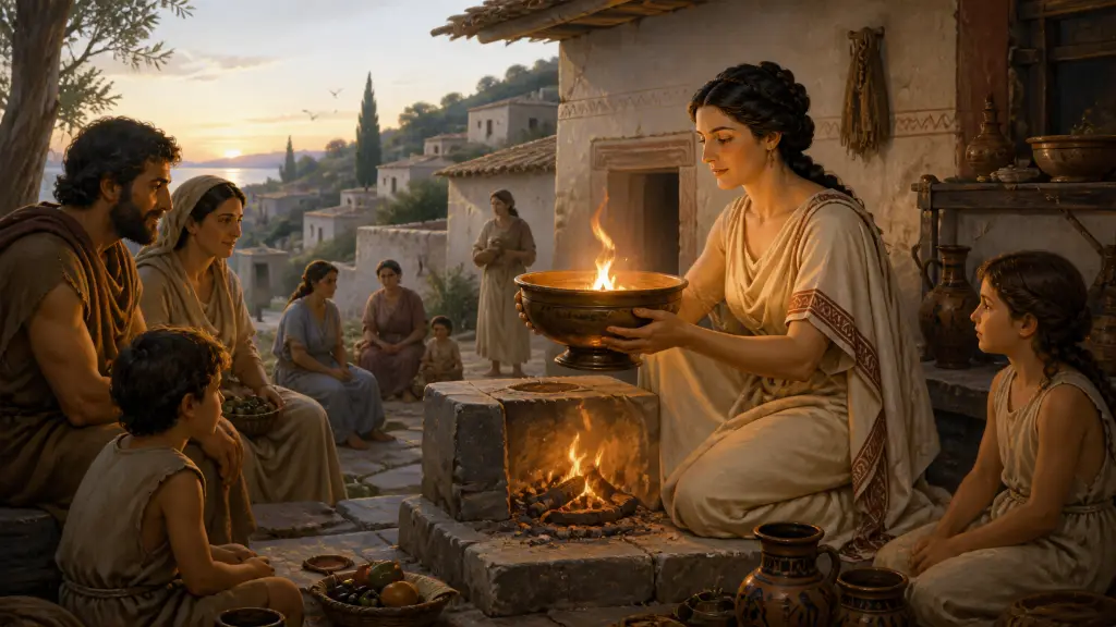 Η Εστία μπροστά στην οικιακή εστία