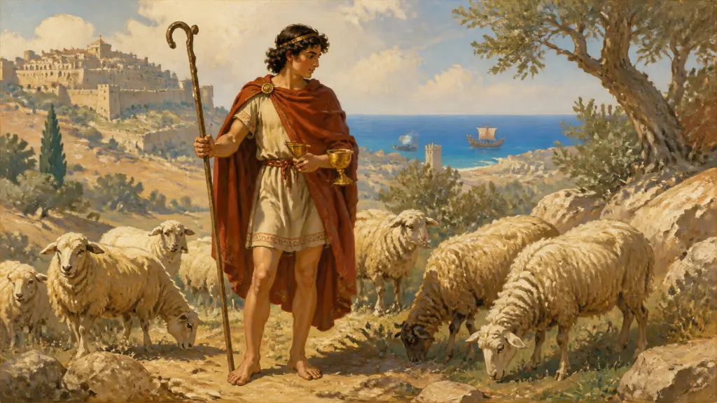 Ο Γανυμήδης — arrival