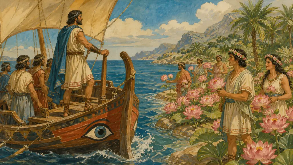 Οι Λωτοφάγοι — arrival