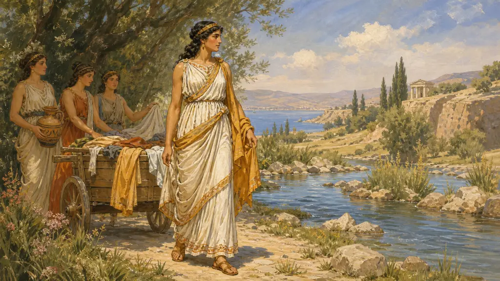 Η Ναυσικά — arrival