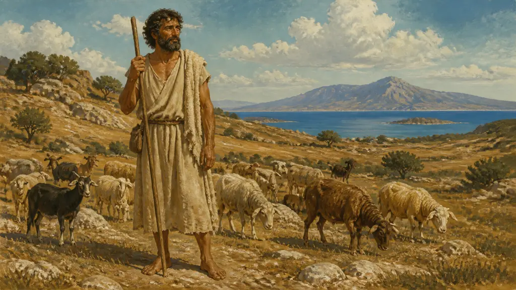Ο Βάττος και η Κυρήνη — arrival