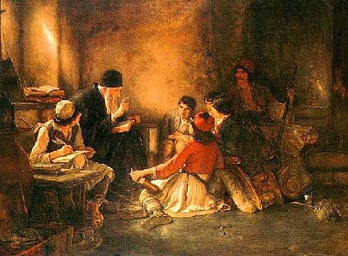 Το κρυφό σχολειό (The Secret School), 1885–1886