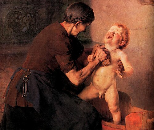 Το ψυχρολουσία (Cold Shower), 1898