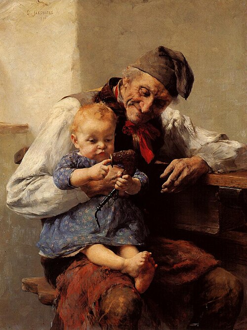 Ο αγαπημένος του παππού (The Favourite), 1890