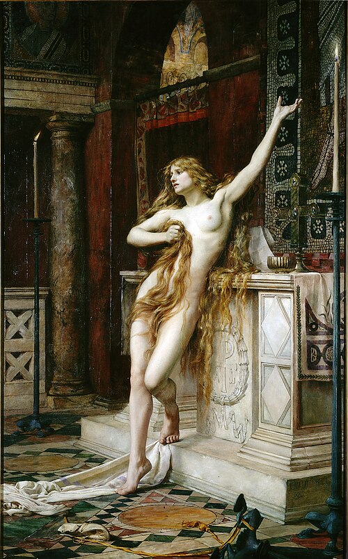 Hypatia, Charles William Mitchell, 1885