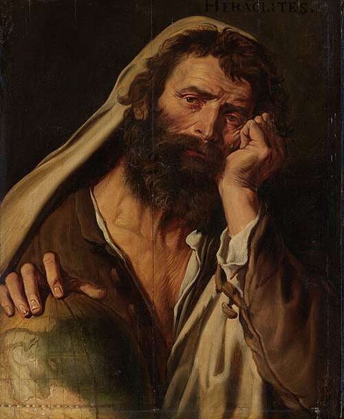 Heraclitus, Abraham Janssens, c. 1600–1620