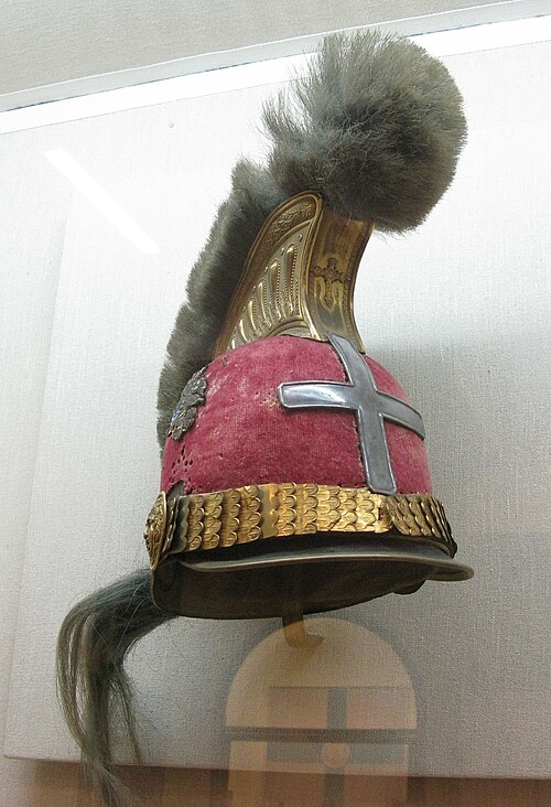 The helmet of Kolokotronis, National Historical Museum, Athens