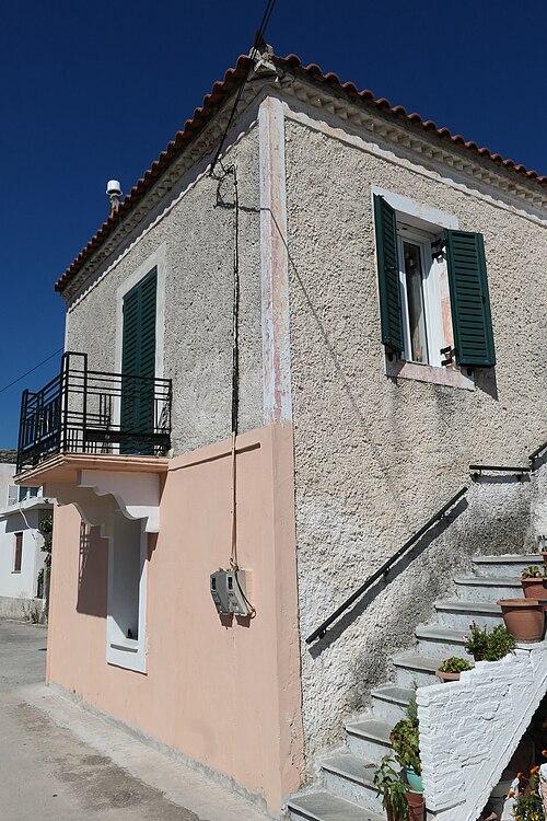 The house where Elli Lambeti was born, Vilia, Attica