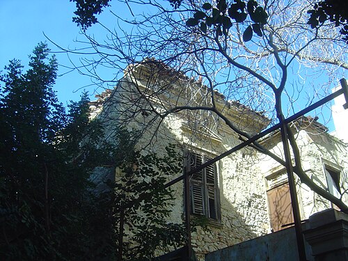 The house of Lapathiotis in Exarcheia, Athens