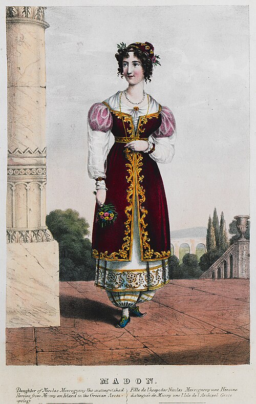 Madon, the distinguished Heroine from Micony, Adam de Friedel, 1830