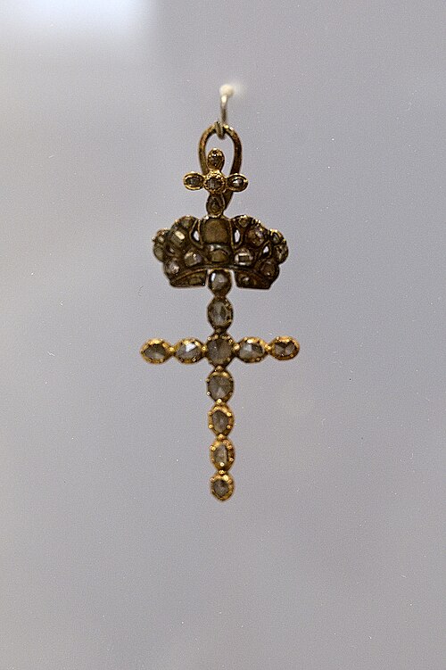 Diamond cross of Manto Mavrogenous, late 18th century (Mykonos)