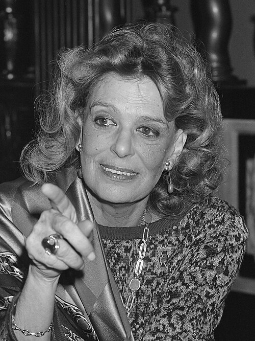 Mercouri as Minister of Culture, 1985