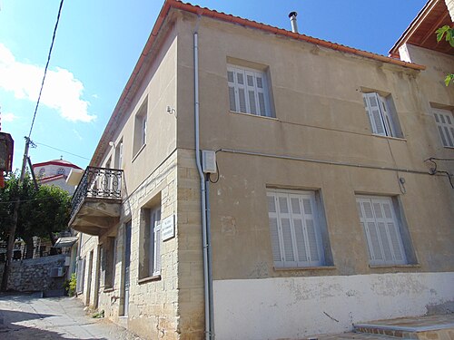The house of Georgios Papanikolaou in Kymi, Euboea
