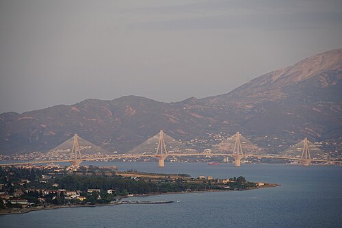 Η γέφυρα Χαρίλαος Τρικούπης, Ρίο–Αντίρριο (The Charilaos Trikoupis Bridge), 2004