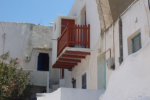 The house on Antiparos where «Μανταλένα» (1960) was shot